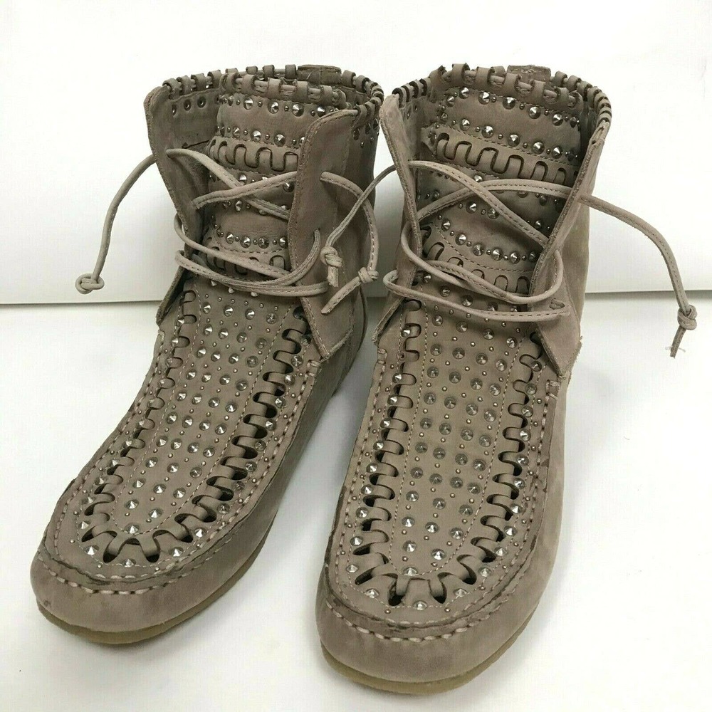 Sam Edelman Katelyn Studded Bootie Nubuck 8M